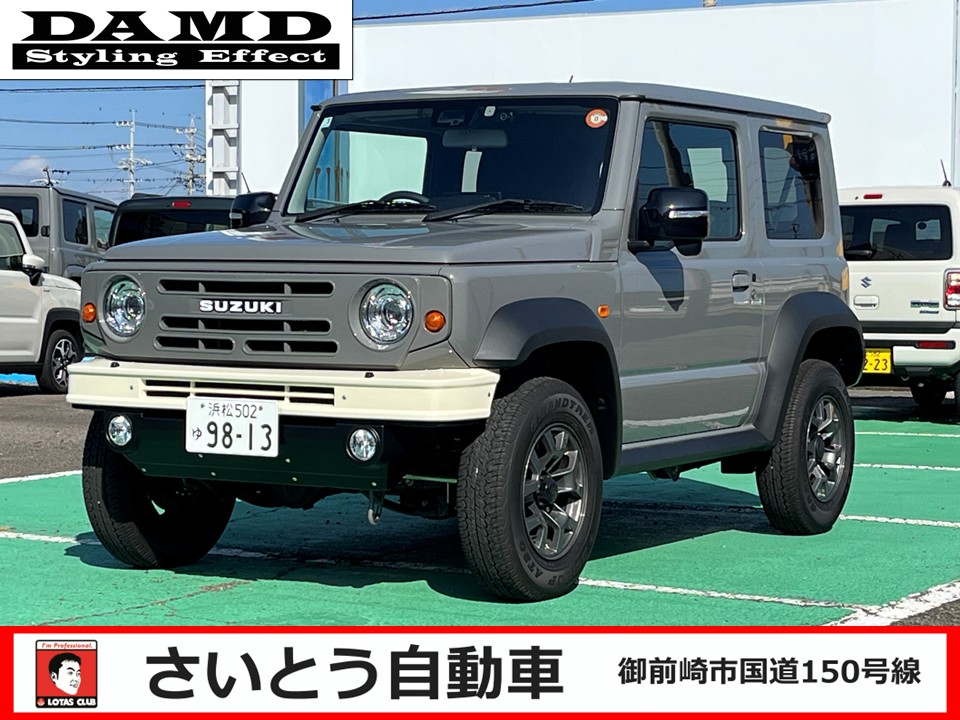 ジムニーシエラ　ダムドDAMDコンプリートカーが入庫しました